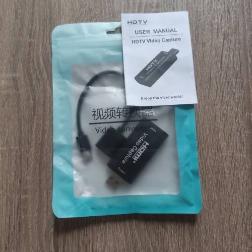 手机連接采集器 Video Capture Card / 視頻采集卡 Video Capture Card  (手機變顯...