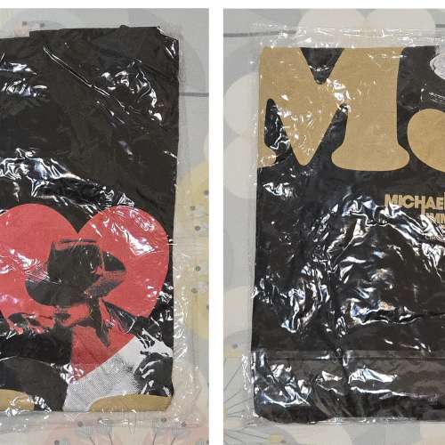 絕版 米高&middot;積遜 T卹, 真貨, 全新 MICHAEL JACKSON THE IMMORTAL WORLD TOUR T-SHIRT