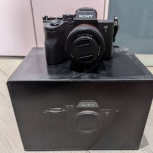 Sony a7iv a74 連kit鏡28-60 + 128gb卡 有保養 有盒 齊配件