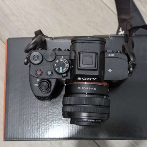 Sony a7iv a74 連kit鏡28-60 + 128gb卡 有保養 有盒 齊配件