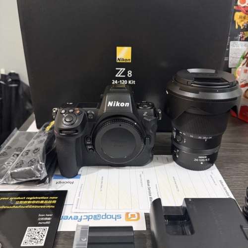 Nikon z8 + 24-120s 最好一套出 有保養 只用於影相 冇花
