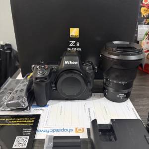 Nikon z8 + 24-120s 最好一套出 有保養 只用於影相 冇花
