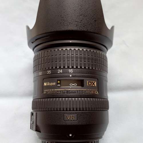 Nikon AF-S DX NIKKOR 16-85mm F3.5-5.6G ED VR