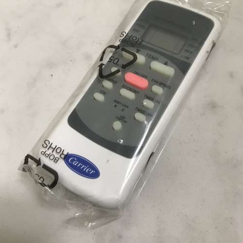 Carrier 開利移動冷氣機搖控器 remote