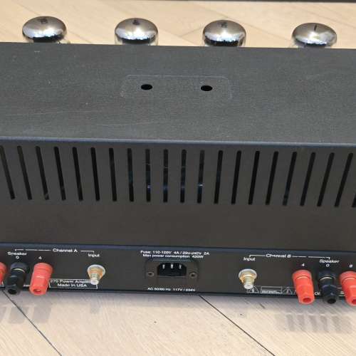 美國製GW Labs 270 Tube Power Amplifier, 選用double c core 輸出牛