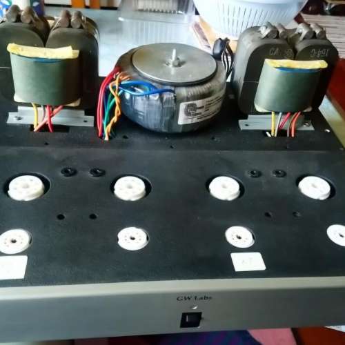 美國製GW Labs 270 Tube Power Amplifier, 選用double c core 輸出牛