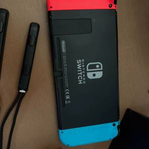 Nintendo Switch 主機（紅藍 Joy-Con）約95%新 功能全正常 即可開玩