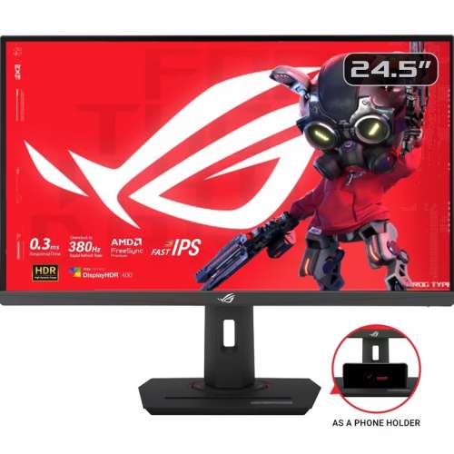 ASUS ROG Strix XG259QNS 24.5吋 1080P FHD 380Hz Fast IPS 電競顯示器(黑色) 99% NEW