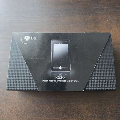 [只供收藏] LG KS20 手機 全套 有盒 有單