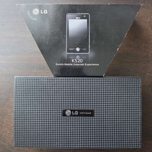 [只供收藏] LG KS20 手機 全套 有盒 有單
