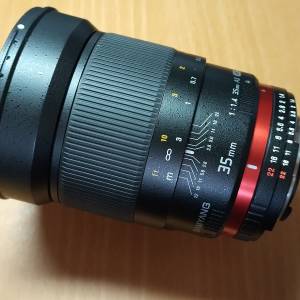 Samyang 35mm F1.4 (nikon mount）手動鏡