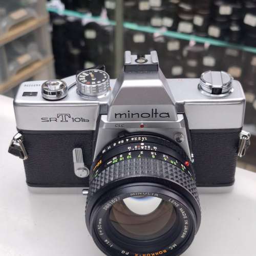 MINOLTA SRT 101B + MC 50MM F1.4 全正常