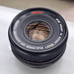 KONICA HEXANON AR 40MM F1.8   KONICA HEXANON AR 57MM F1.4