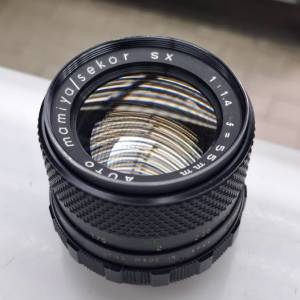MAMIYA SEKOR SX 55MM F1.4 M42 MOUNT