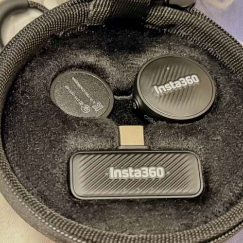 Insta360 mic air 全套有盒 （國行網上購買未過保養）到2026 8月3日