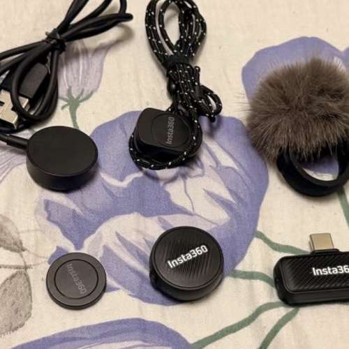 Insta360 mic air 全套有盒 （國行網上購買未過保養）到2026 8月3日