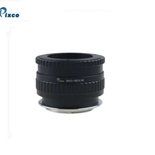 PIXCO M42 Screw Mount Lens To Sony E Mount Adapter Macro Focusing Helicoid (微...