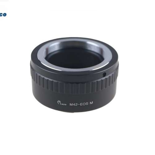PIXCO Lens Mount Adapter - M42 Screw SLR Lens To Canon EOS M (EF-M Mount)