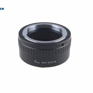 PIXCO Lens Mount Adapter - M42 Screw SLR Lens To Canon EOS M (EF-M Mount)
