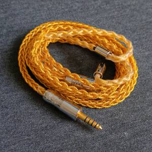 TaoBao 近全新 單晶銅鍍金 4.4 2pin