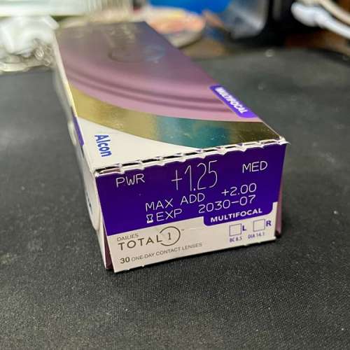 Alcon Dailies Total 1 Multifocal Contact Lenses 老花 隱形眼鏡 漸進