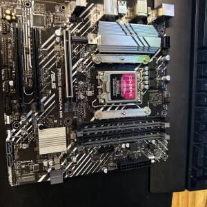 華碩B660M-A正常使用已更新bios，9新