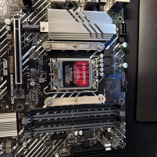 華碩B660M-A正常使用已更新bios，9新