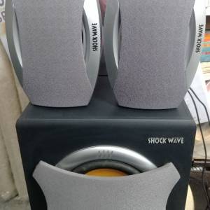 SHOCKWAVE SC-2103 2.1 WOODEN MULTI-MEDIA SPEAKER