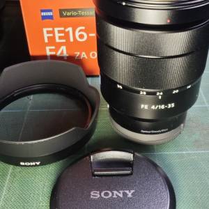 ZEIZZ Vario-Tessar T*FE 16-35mm F4 ZA OSS SEL1635Z一手行貨過保九成新單盒齊附Ni...