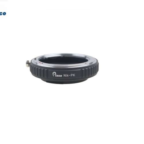 PIXCO Lens Mount Adapter - Nikon Nikkor F Mount D/SLR Lens to Pentax K (PK)