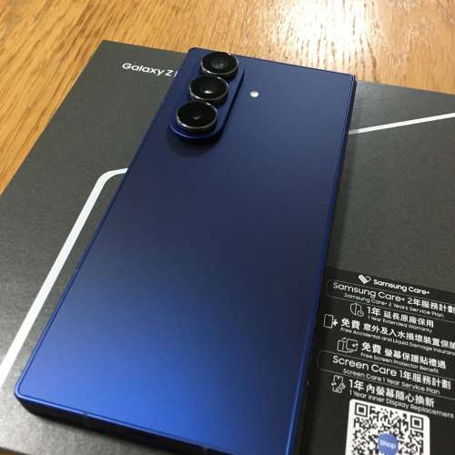 全新一樣原裝行貨 Samsung Z fold 7 (16GB+1TB) 藍色