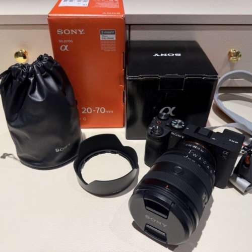 sony a7cii a7c2 黑色 行貨有保養 後備機 115sc 連鏡頭20-70 f/4 齊盒齊配件