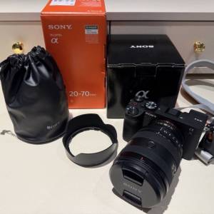 sony a7cii a7c2 黑色 行貨有保養 後備機 115sc 連鏡頭20-70 f/4 齊盒齊配件