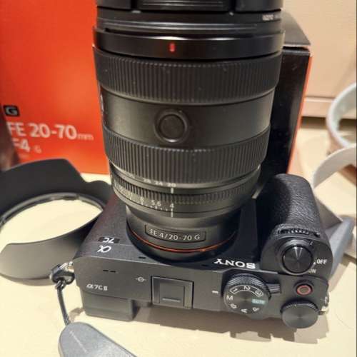 sony a7cii a7c2 黑色 行貨有保養 後備機 115sc 連鏡頭20-70 f/4 齊盒齊配件