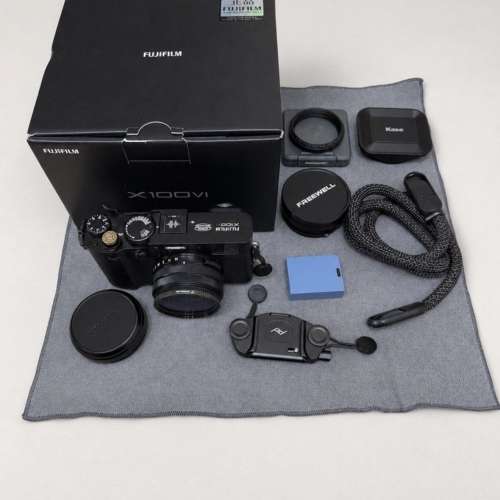 富士 fujifilm x100vi 黑色 即買即用 齊配件 有盒有保養 sc5900左右
