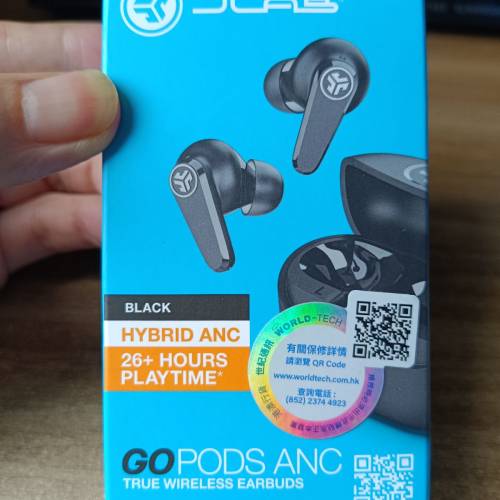 全新 JLab Go Pods ANC 真無線耳機 （ 藍牙耳機 ）