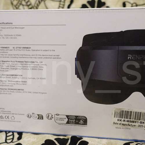 全新 Renpho Eyeris Masc 頂級型號 眼部及頭部按摩器 優勝 OTO / Osim