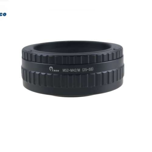 PIXCO M52 To M42 Macro focusing Helicoid Ring (25mm - 55mm) 改鏡用調焦筒