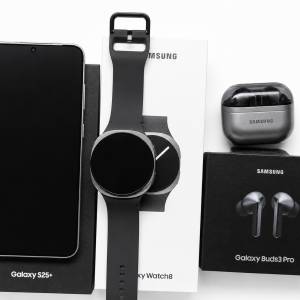 Samsung 全家桶S25+,buds 3 pro, watch