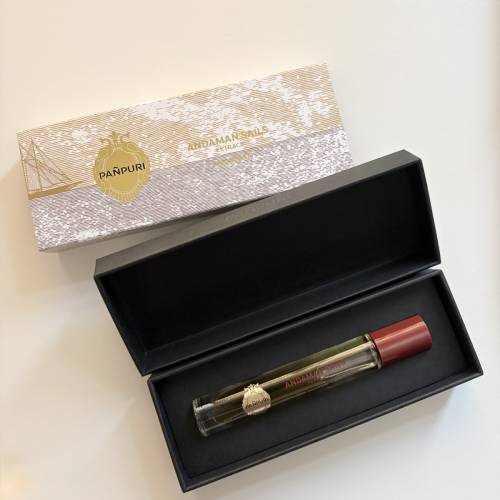 PANPURI泰國香水油Andaman Sails Perfume Oil 10ml  綠茶+佛手柑 / 滾珠筆設計，方...
