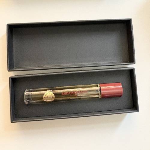 PANPURI泰國香水油Andaman Sails Perfume Oil 10ml  綠茶+佛手柑 / 滾珠筆設計，方...