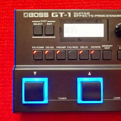 BOSS GT1 Multi-Effects 電結他綜合效果器 老牌皇者 極新