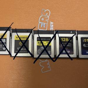 CF Express type B 記憶卡 128gb 512gb Canon r5 mark ii r6 mark iii R1 R3 Nikon...