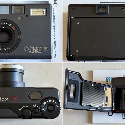 Contax T3 Black (70 years)