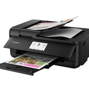 A3少用機無盒合小型公司5色780xL 781墨盒有快速雙面copyCANON TS9570 Scan Printer...