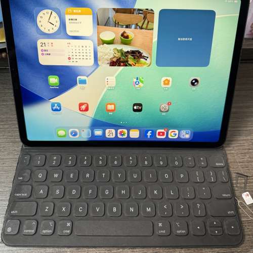 5G iPad Pro 11吋 m1 256gb插卡版+ eSIM, 港行極新，送Apple 鍵盤！不議！