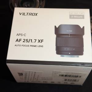唯卓仕 AF 25mm f/1.7 XF X mount 富士 自動對焦定焦鏡頭