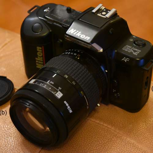 平玩極新菲林機: Nikon F-401連日期機背配Nikkor 35-105mm變焦鏡