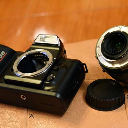 平玩極新菲林機: Nikon F-401連日期機背配Nikkor 35-105mm變焦鏡
