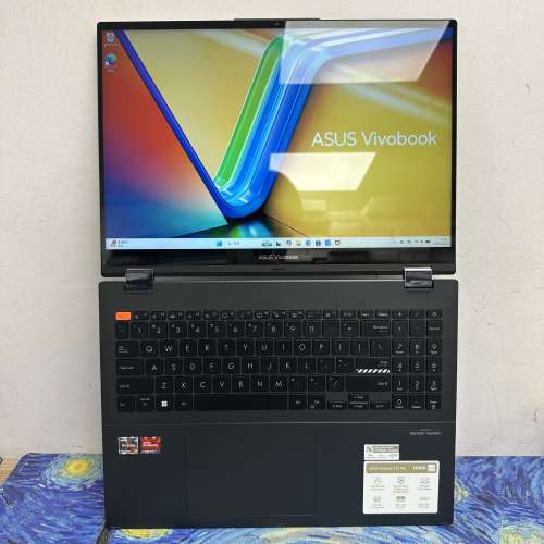 (輕薄360度Touch Mon)Asus Vivobook 16寸 AMD Ryzen 7 7730U / 16GB Ram / 1TB SSD...